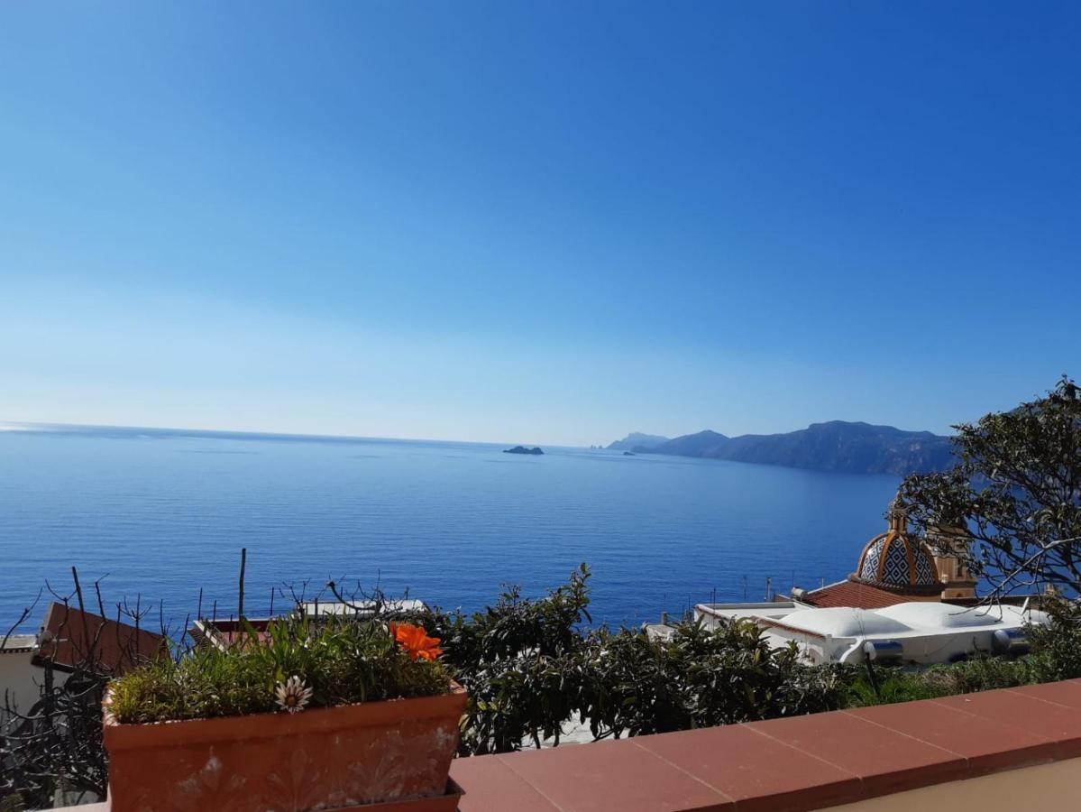 Ferienwohnung Il Profumo Dei Fiori Praiano Exterior foto