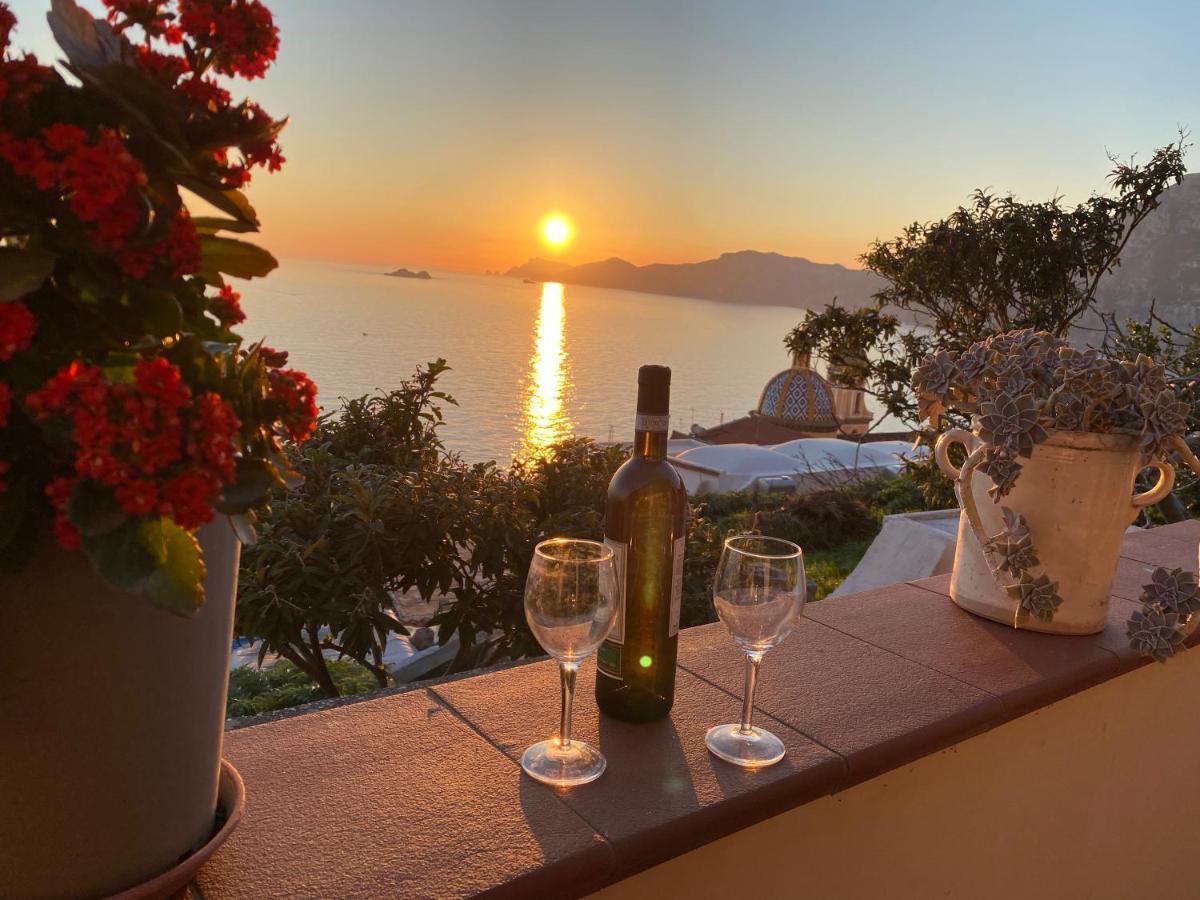 Ferienwohnung Il Profumo Dei Fiori Praiano Exterior foto