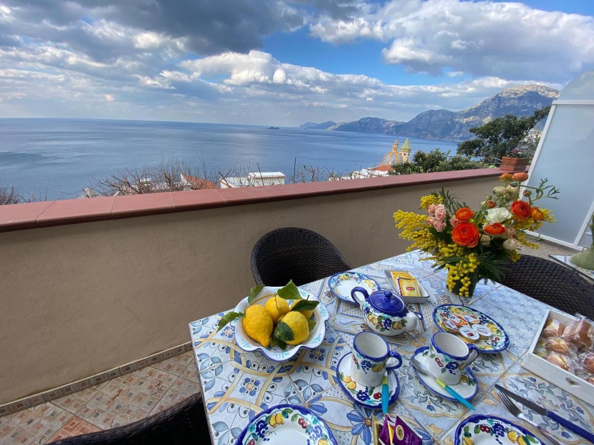 Ferienwohnung Il Profumo Dei Fiori Praiano Exterior foto